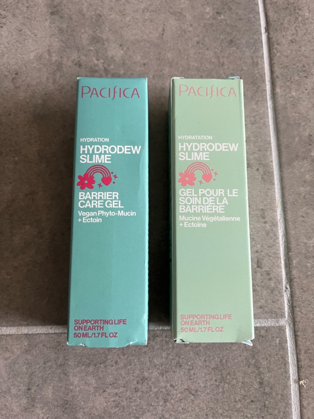 Brand New Pacifica Hydrodew Slime Barrier Care Gel Set of Two